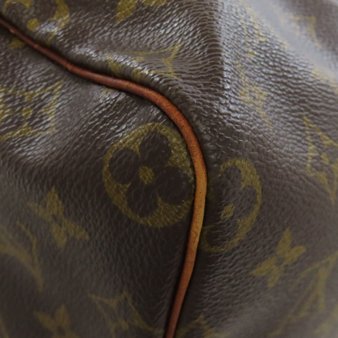 LOUIS VUITTON Boston Duffel bag M41522 Monogram canvas Brown Speedy 40 Women Used Authentic