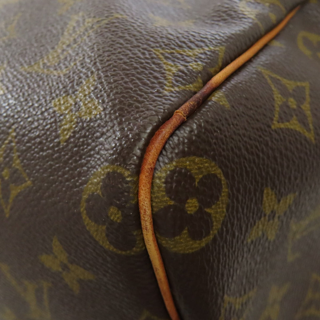LOUIS VUITTON Boston Duffel bag M41522 Monogram canvas Brown Speedy 40 Women Used Authentic