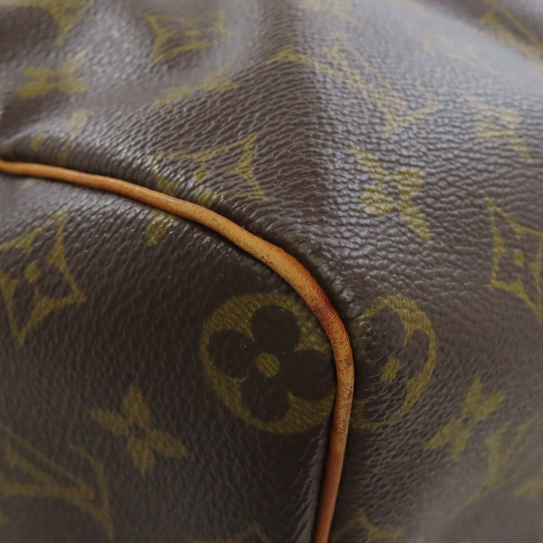 LOUIS VUITTON Boston Duffel bag M41522 Monogram canvas Brown Speedy 40 Women Used Authentic