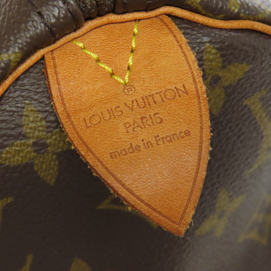 LOUIS VUITTON Boston Duffel bag M41522 Monogram canvas Brown Speedy 40 Women Used Authentic