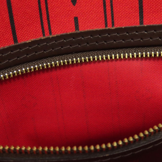 LOUIS VUITTON Tote Bag N51109 Damier canvas Brown Neverfull PM (old)