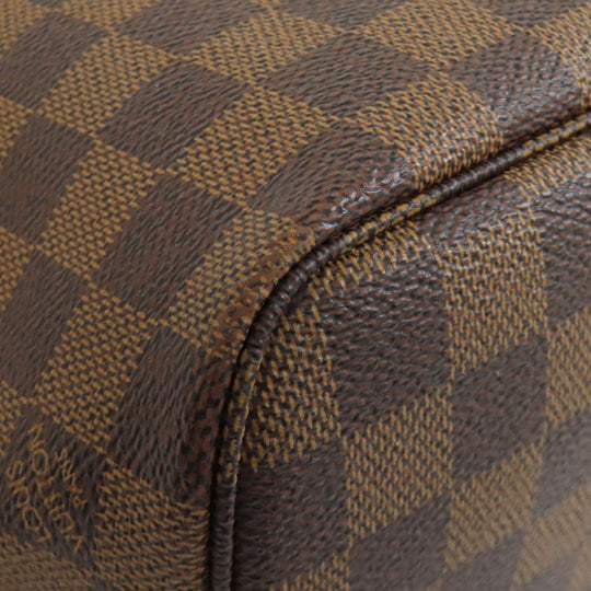LOUIS VUITTON Tote Bag N51109 Damier canvas Brown Neverfull PM (old)