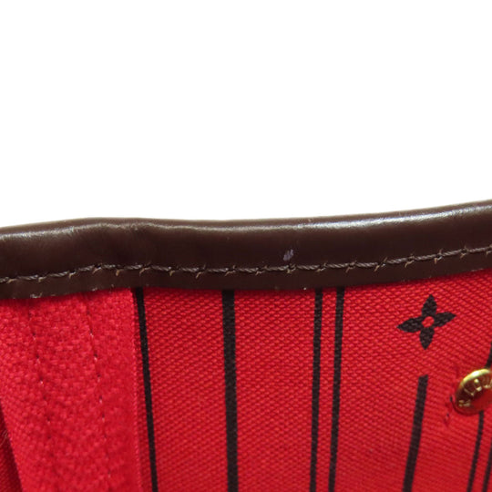 LOUIS VUITTON Tote Bag N51109 Damier canvas Brown Neverfull PM (old)