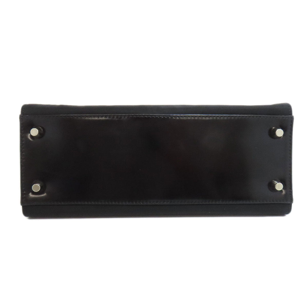 PRADA Handbag Nylon black logoMetal Women Used Authentic