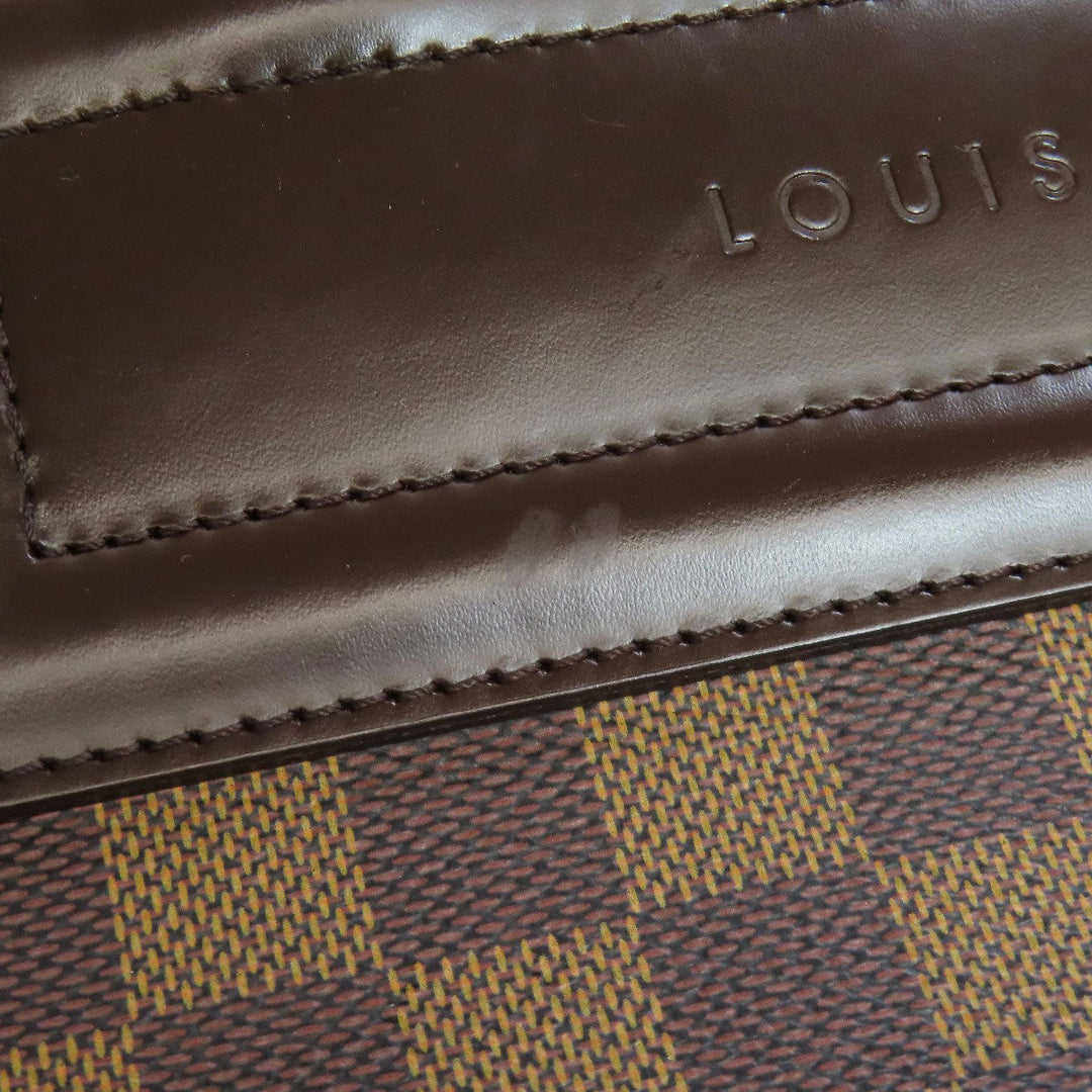 LOUIS VUITTON Tote Bag N51123 Damier canvas Brown Parioli PM Women Used Authentic