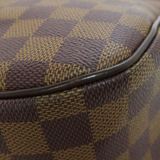 LOUIS VUITTON Tote Bag N51123 Damier canvas Brown Parioli PM Women Used Authentic