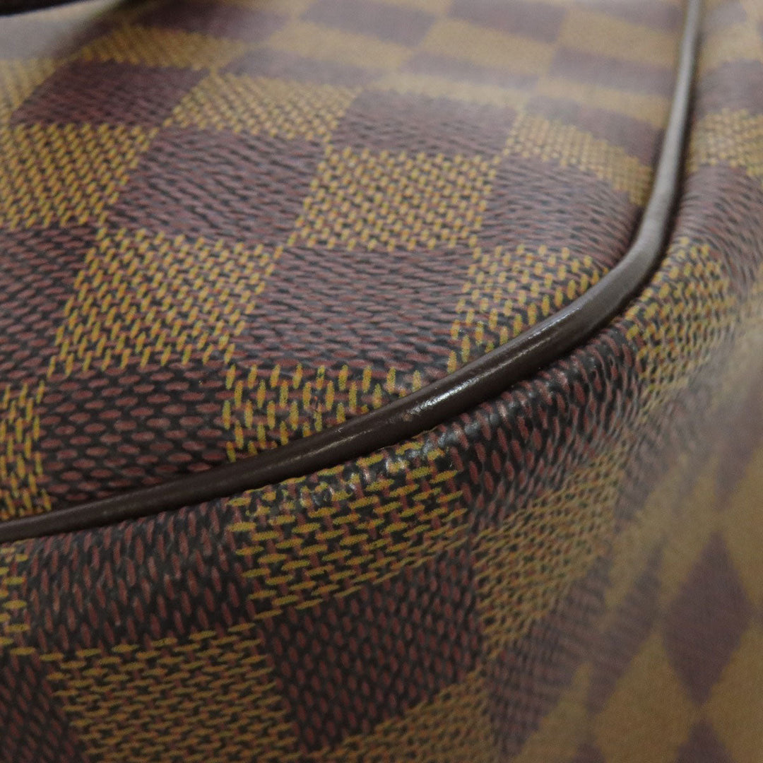 LOUIS VUITTON Tote Bag N51123 Damier canvas Brown Parioli PM Women Used Authentic