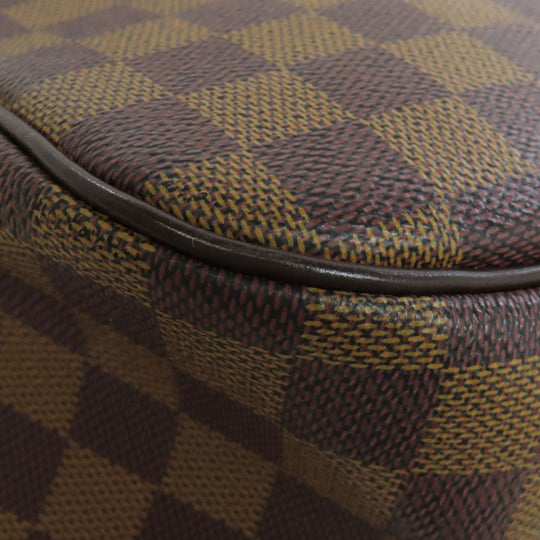 LOUIS VUITTON Tote Bag N51123 Damier canvas Brown Parioli PM Women Used Authentic