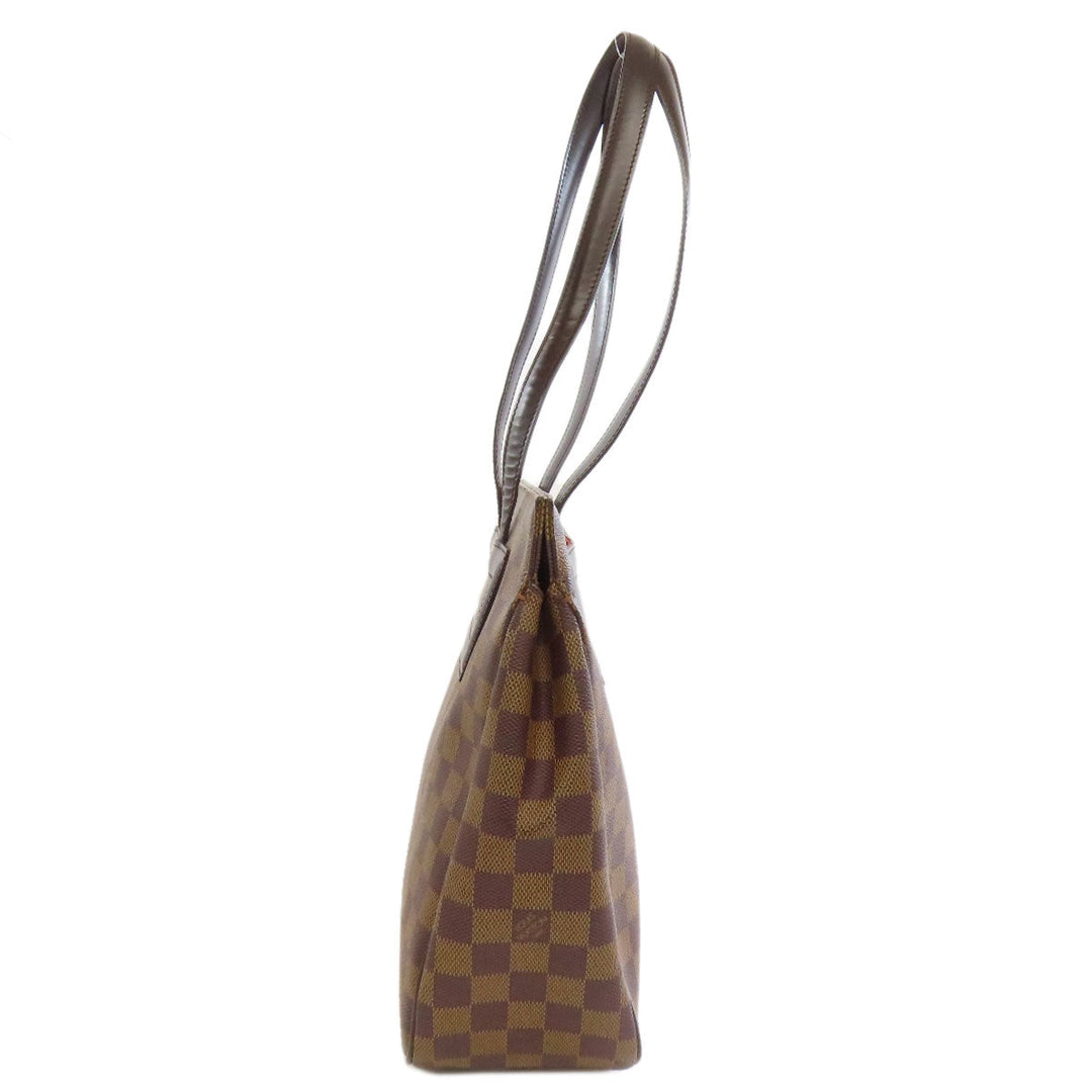 LOUIS VUITTON Tote Bag N51123 Damier canvas Brown Parioli PM Women Used Authentic
