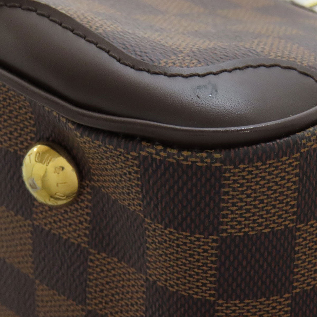 LOUIS VUITTON Handbag N41117 Damier canvas Brown Verona PM