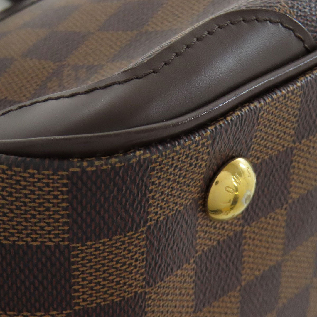 LOUIS VUITTON Handbag N41117 Damier canvas Brown Verona PM