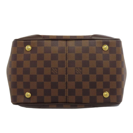 LOUIS VUITTON Handbag N41117 Damier canvas Brown Verona PM
