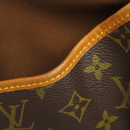 LOUIS VUITTON Shoulder Bag M42256 Monogram canvas Brown Saumur M Women Used Authentic