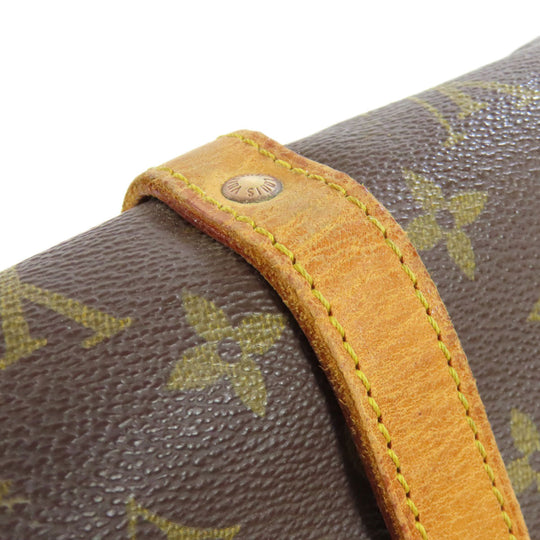 LOUIS VUITTON Shoulder Bag M42256 Monogram canvas Brown Saumur M Women Used Authentic