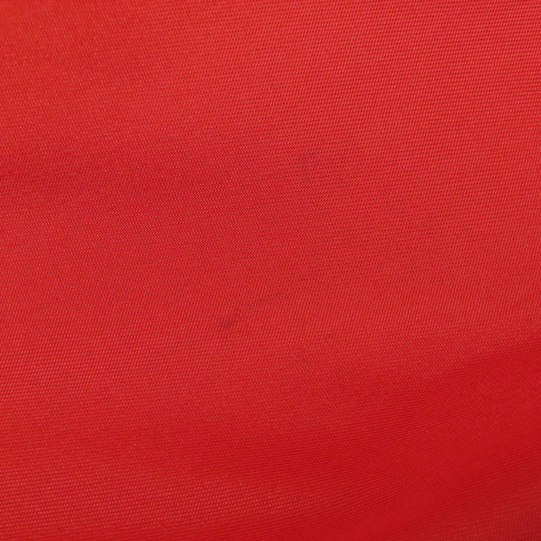 CHANEL Tote Bag Nylon jacquard Red New Travel Line MM Women Used Authentic