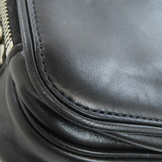 SAINT LAURENT Shoulder Bag leather Brown Embossing