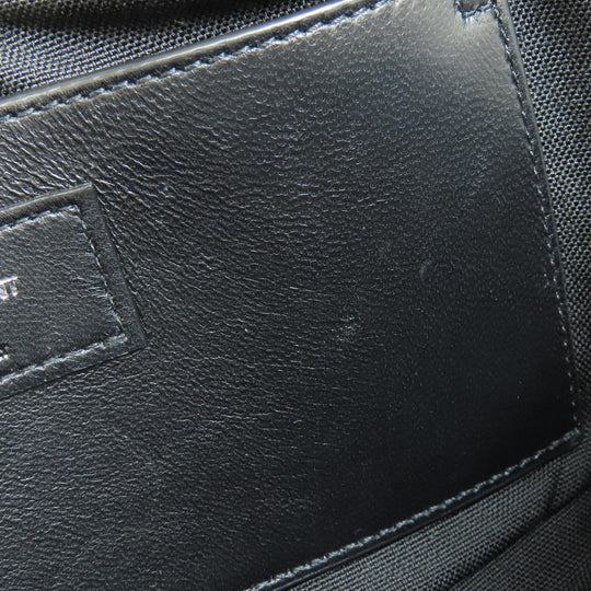 SAINT LAURENT Shoulder Bag leather Brown Embossing