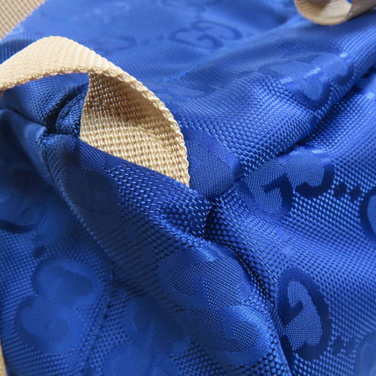 GUCCI Backpack 626160 Nylon blue gucci off the grid Women Used Authentic