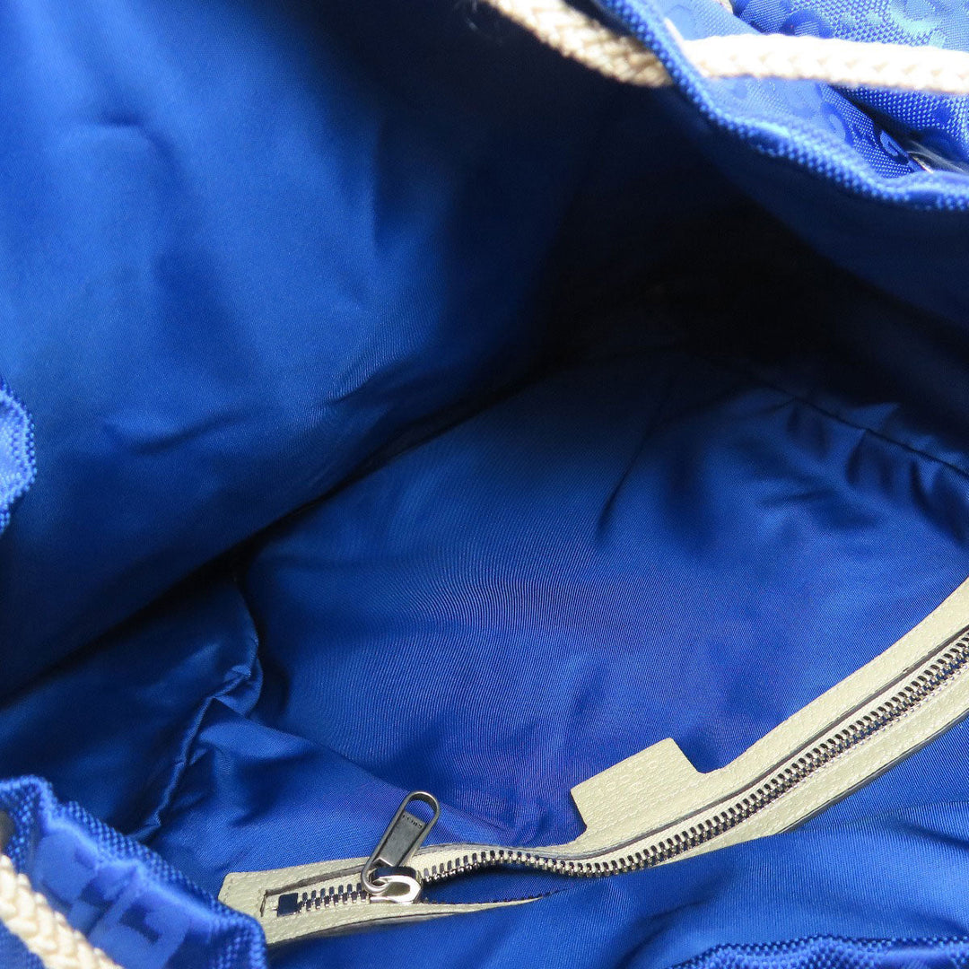 GUCCI Backpack 626160 Nylon blue gucci off the grid Women Used Authentic