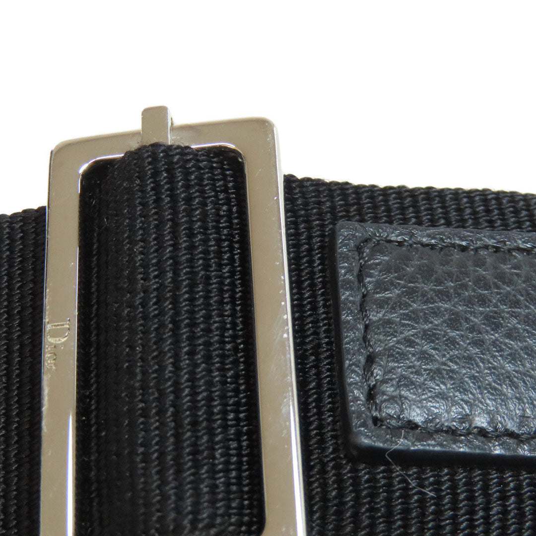 Christian Dior Shoulder Bag Calfskin black Atelier Roller Women Used Authentic