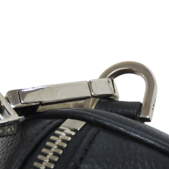 Christian Dior Shoulder Bag Calfskin black Atelier Roller Women Used Authentic