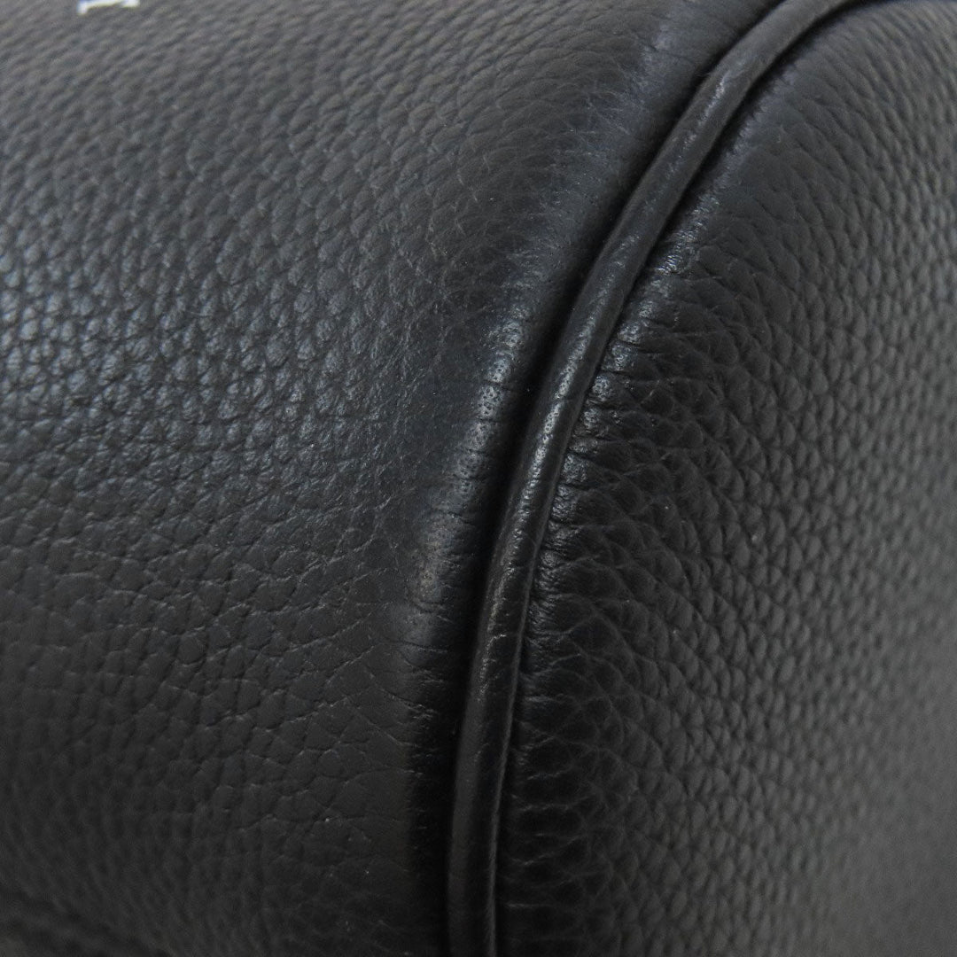 Christian Dior Shoulder Bag Calfskin black Atelier Roller Women Used Authentic