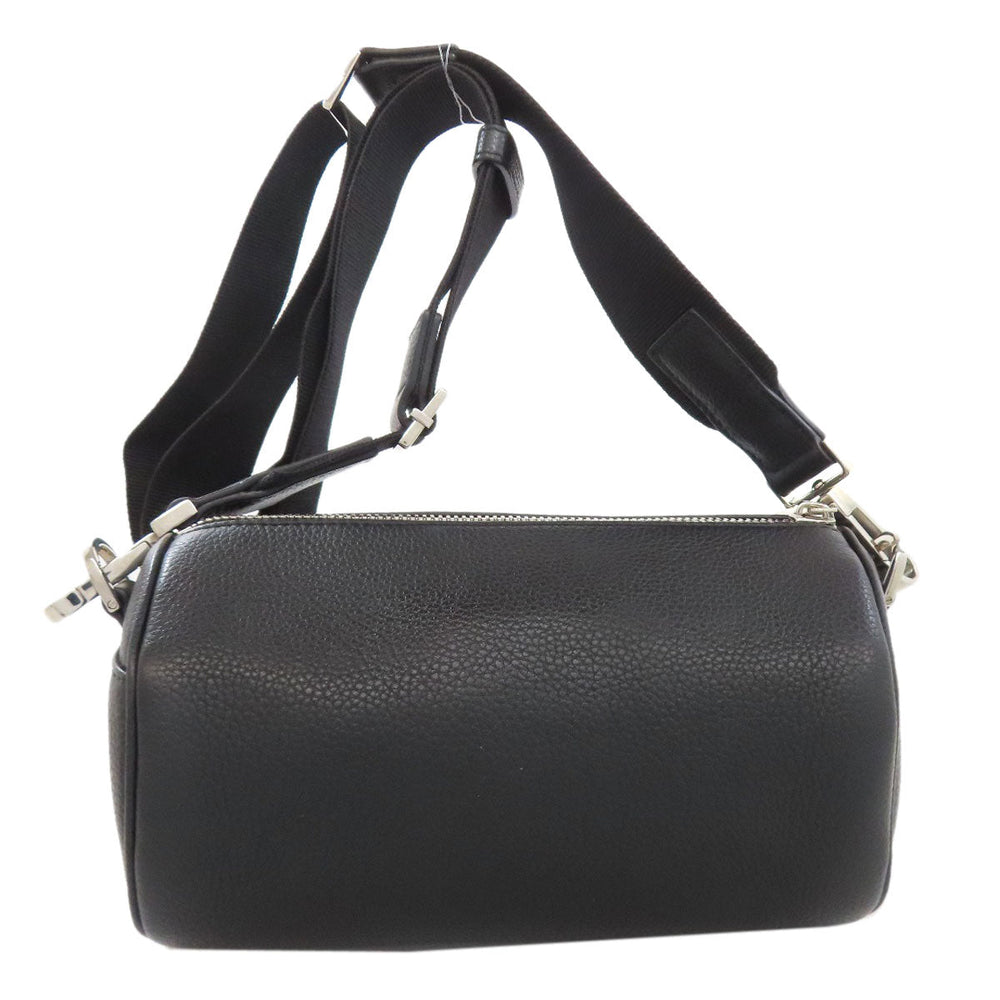 Christian Dior Shoulder Bag Calfskin black Atelier Roller Women Used Authentic