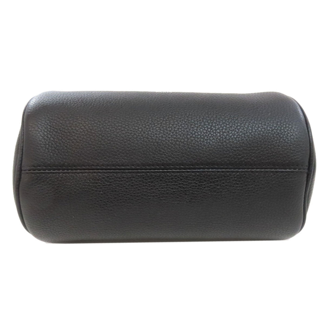 Christian Dior Shoulder Bag Calfskin black Atelier Roller Women Used Authentic
