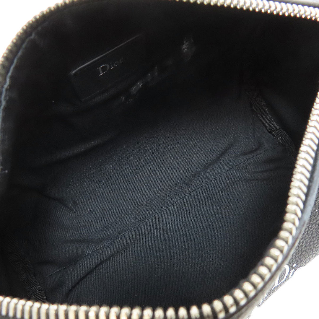 Christian Dior Shoulder Bag Calfskin black Atelier Roller Women Used Authentic