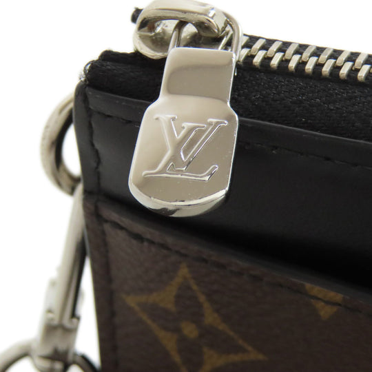 LOUIS VUITTON Long Wallet Purse M69407 Monogram macacer Brown Zippy Dragonne Women(Unisex) Used Authentic