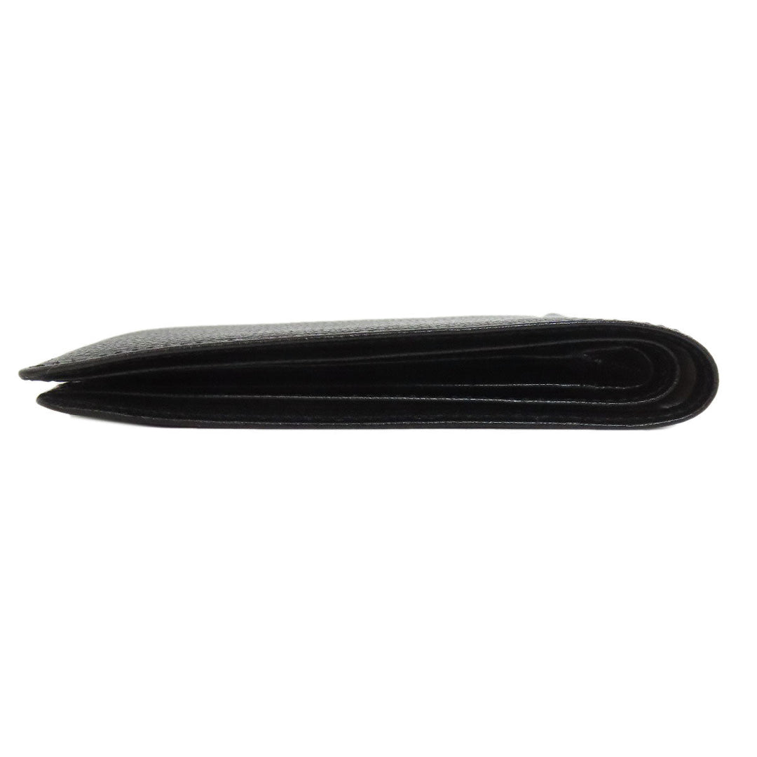 BURBERRY Bifold Wallet leather black logo