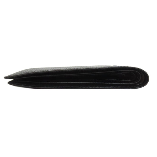 BURBERRY Bifold Wallet leather black logo