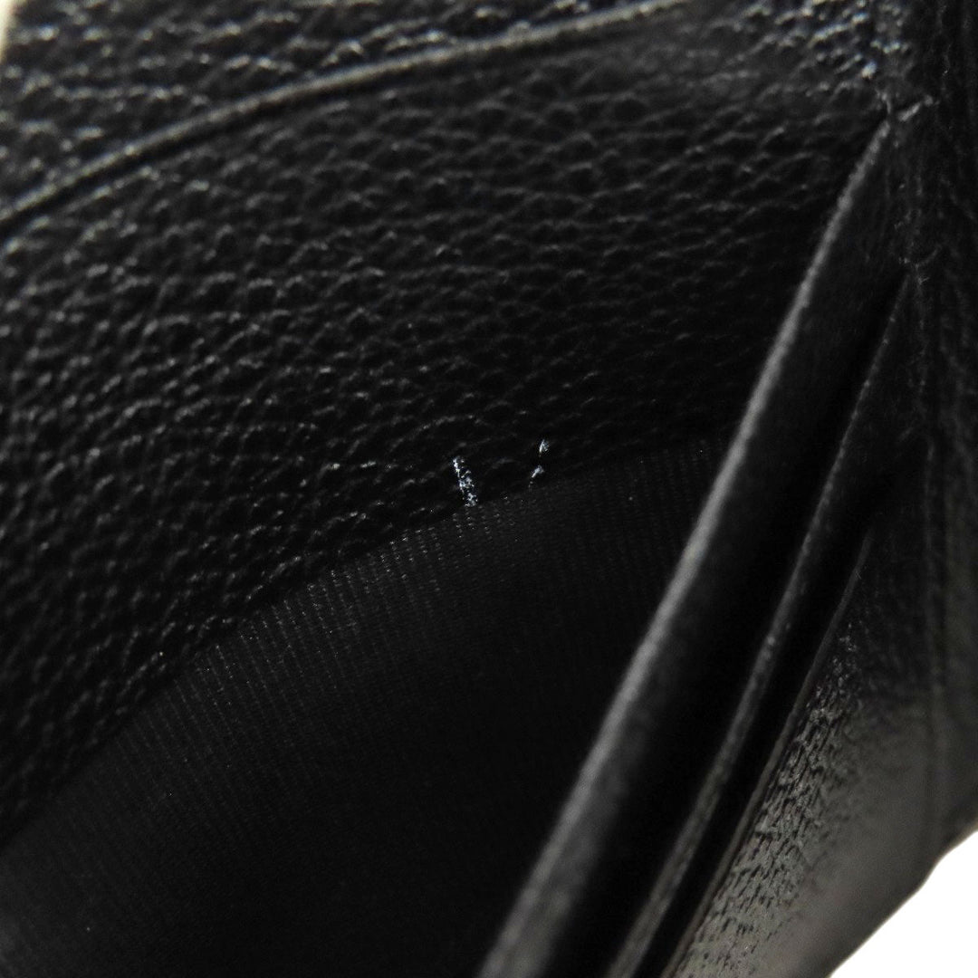BURBERRY Bifold Wallet leather black logo
