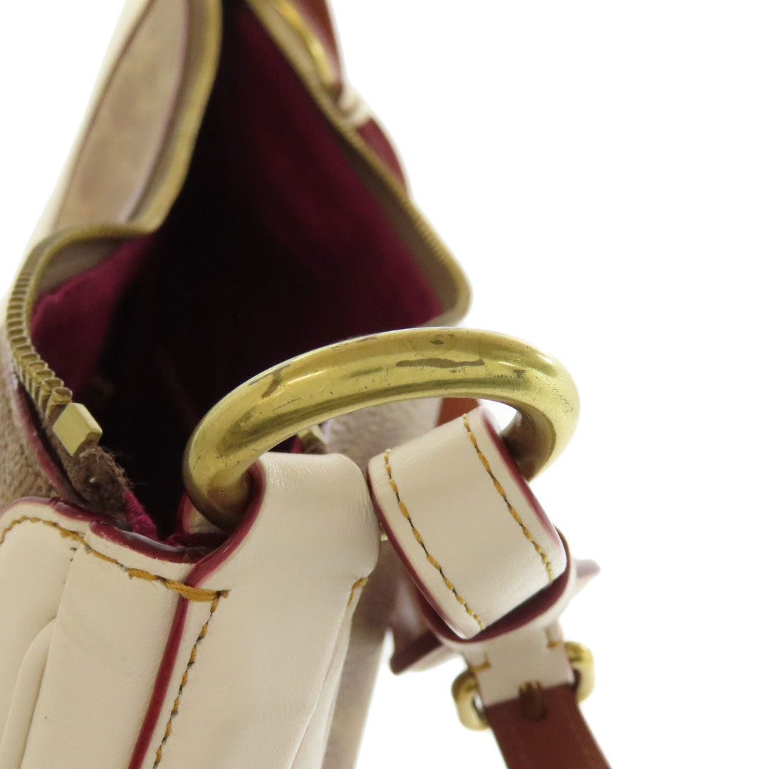 COACH Shoulder Bag 38580 PVC Brown Sutton Hobo One Belt Signature 2WAY