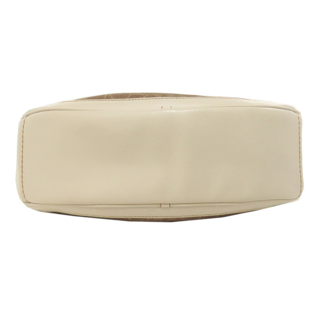 COACH Shoulder Bag 38580 PVC Brown Sutton Hobo One Belt Signature 2WAY