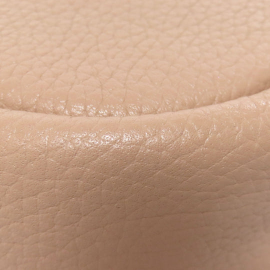 COACH Shoulder Bag C7956 leather beige Long shoulder Women Used Authentic