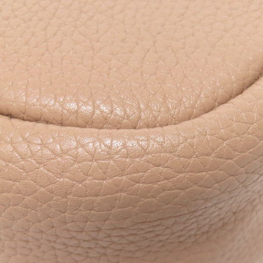 COACH Shoulder Bag C7956 leather beige Long shoulder Women Used Authentic