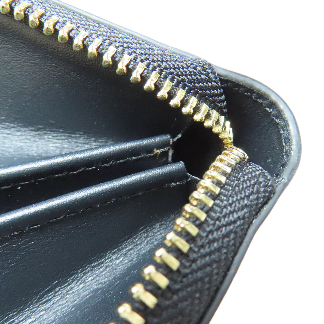 Paul Smith Long Wallet Purse leather black logo