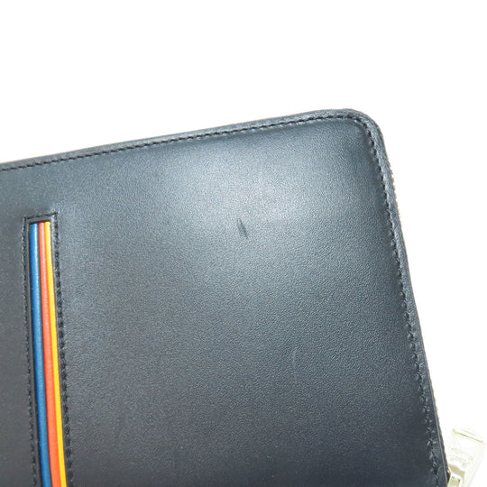 Paul Smith Long Wallet Purse leather black logo
