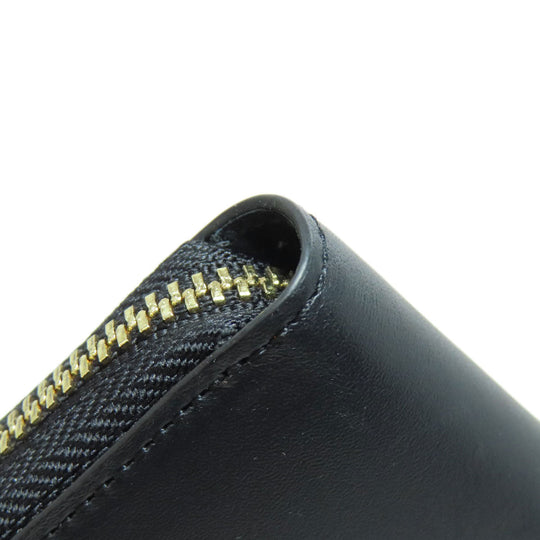 Paul Smith Long Wallet Purse leather black logo