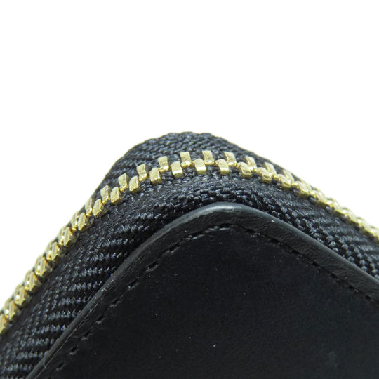 Paul Smith Long Wallet Purse leather black logo
