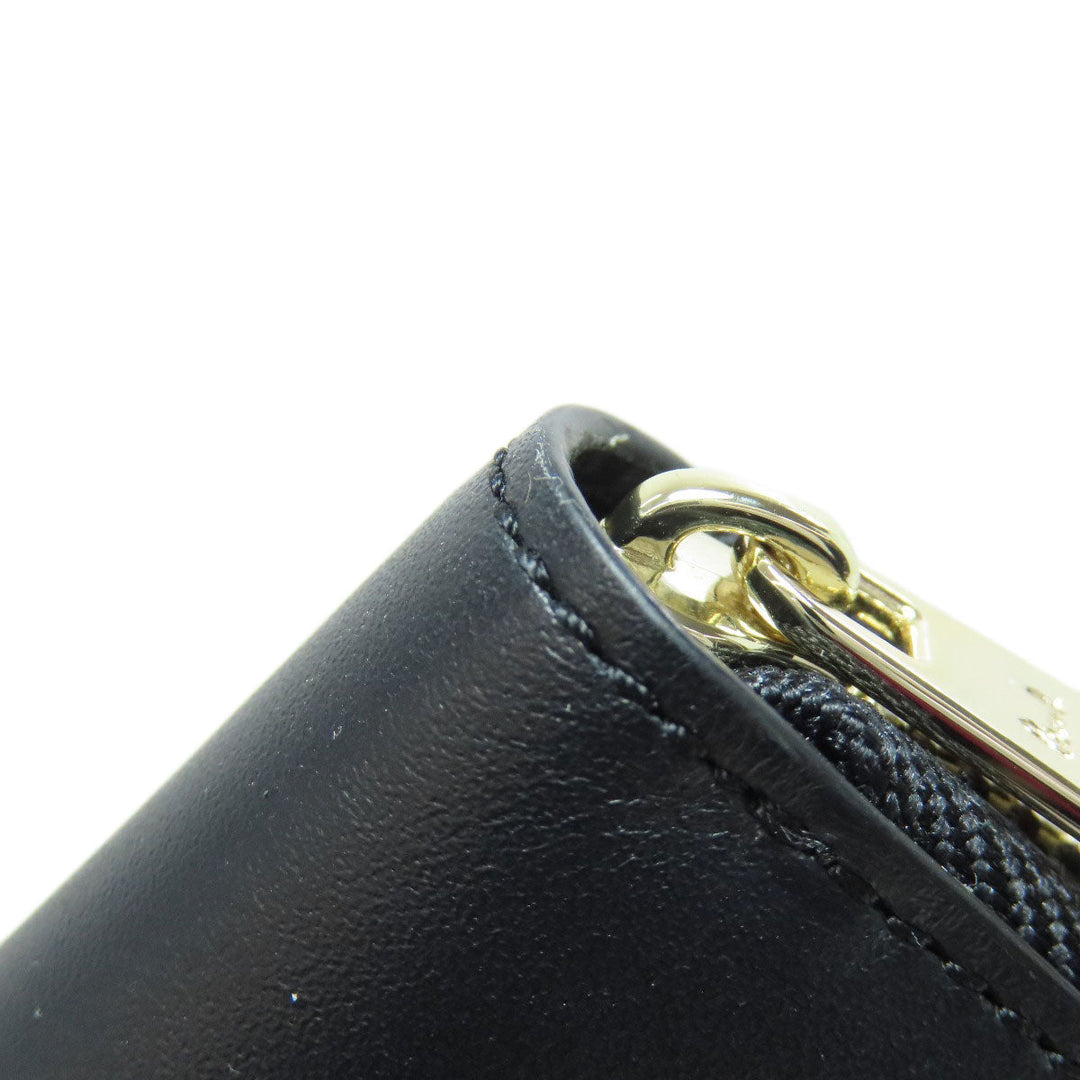 Paul Smith Long Wallet Purse leather black logo