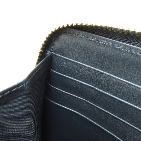 Paul Smith Long Wallet Purse leather black logo
