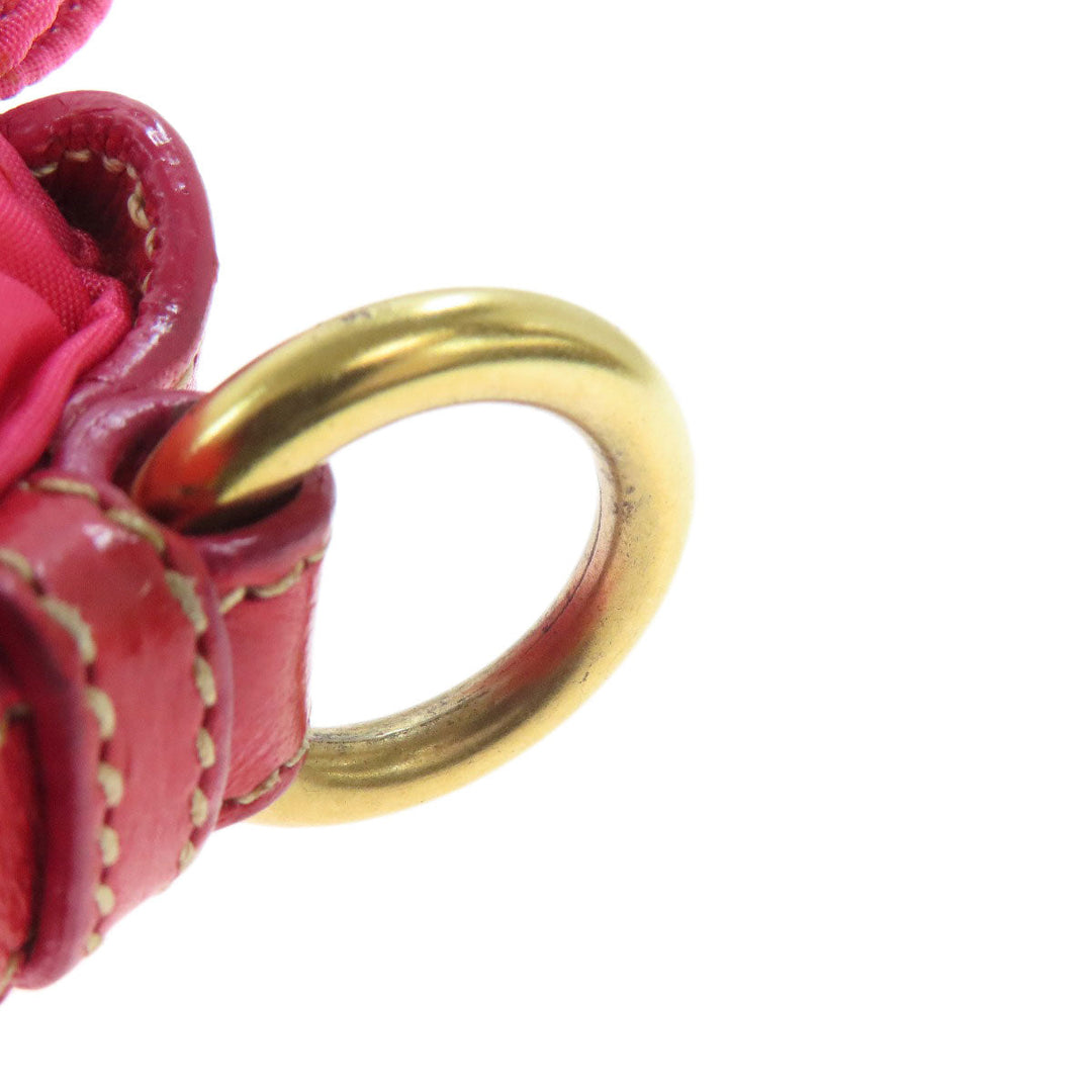 PRADA Handbag Nylon pink Gathered 2WAY