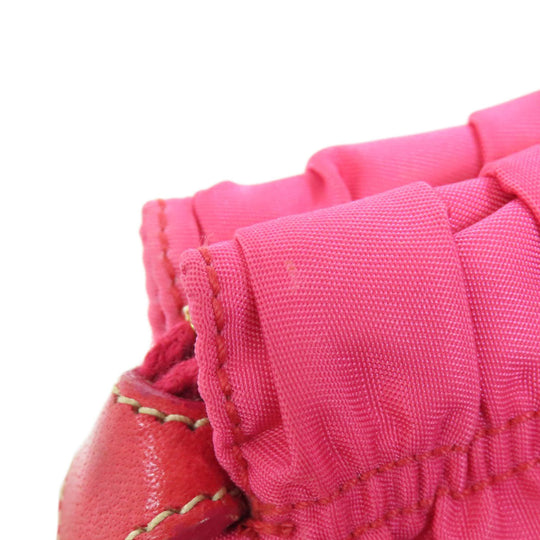 PRADA Handbag Nylon pink Gathered 2WAY