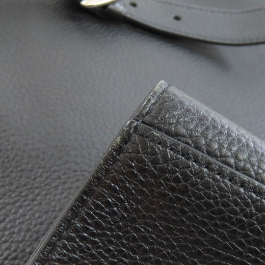 LOUIS VUITTON Tote Bag M50086 Calfskin black Hippo voyage mens Used Authentic