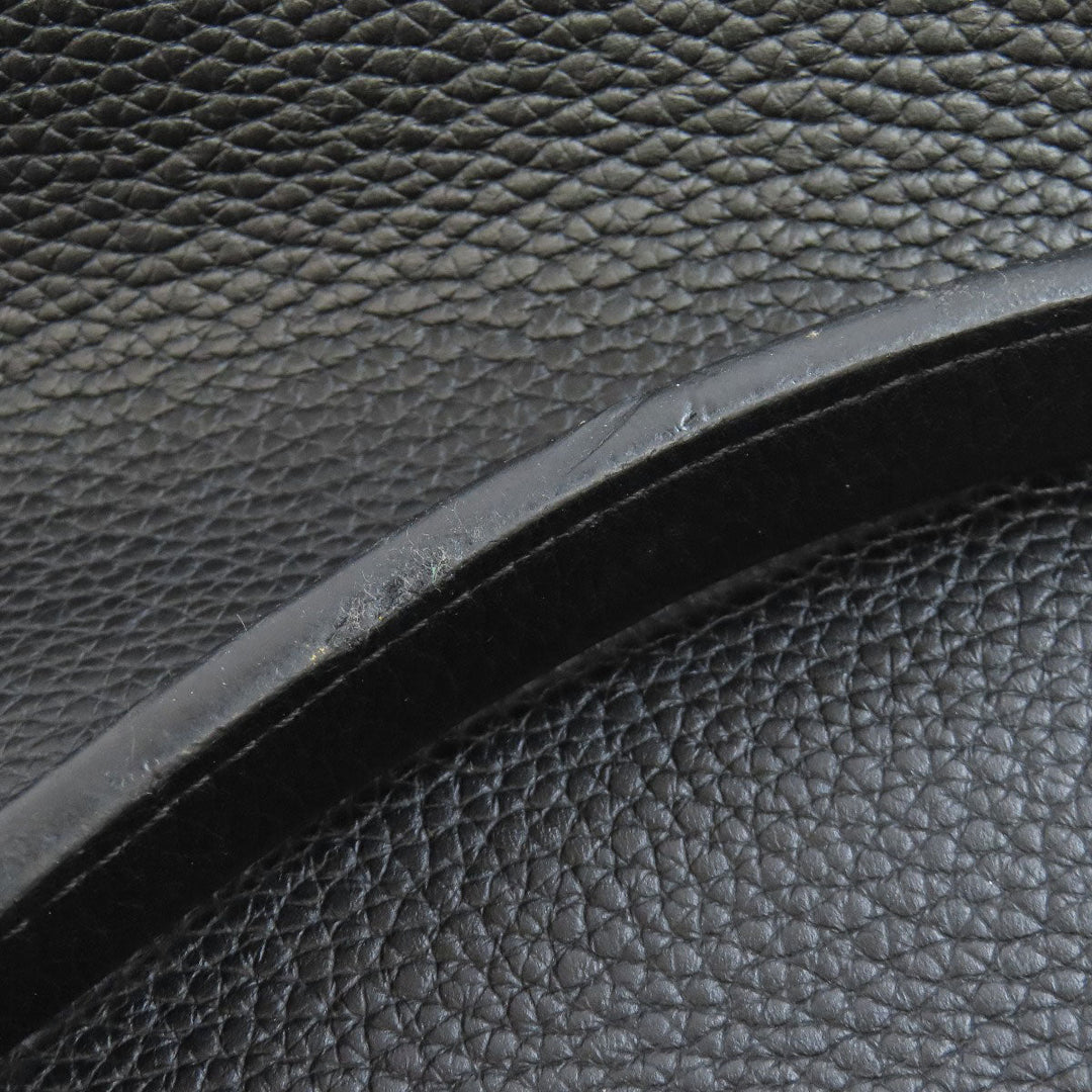 LOUIS VUITTON Tote Bag M50086 Calfskin black Hippo voyage mens Used Authentic