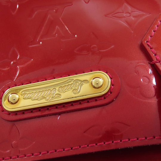 LOUIS VUITTON Handbag M93642 Vernis Red Wilsher PM Women Used Authentic