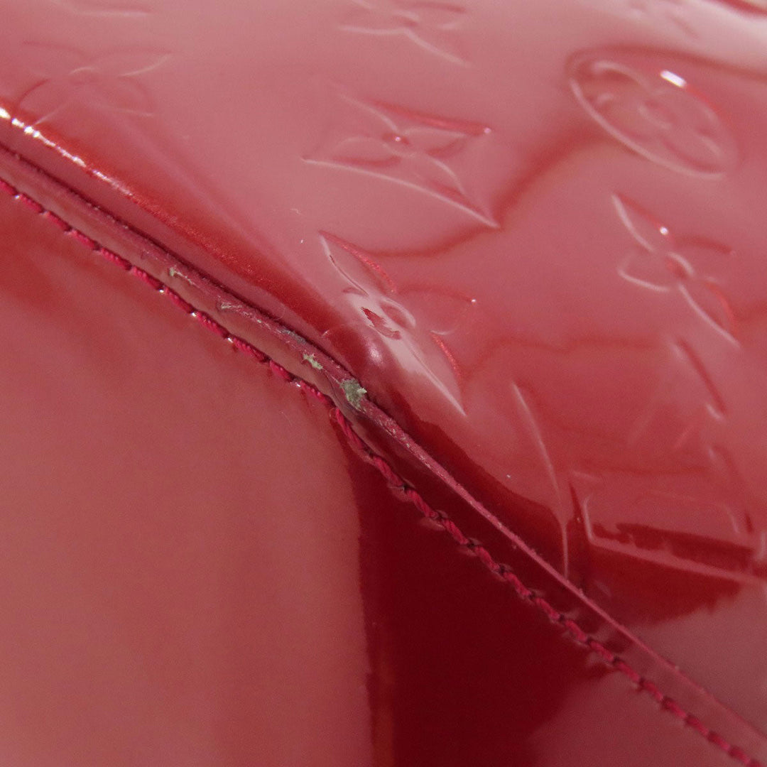 LOUIS VUITTON Handbag M93642 Vernis Red Wilsher PM Women Used Authentic