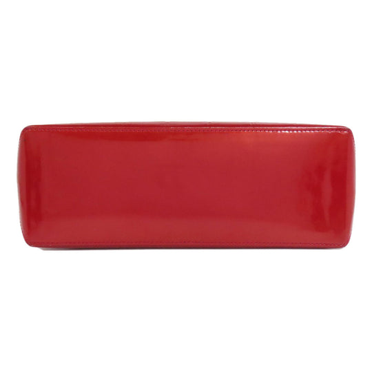 LOUIS VUITTON Handbag M93642 Vernis Red Wilsher PM Women Used Authentic